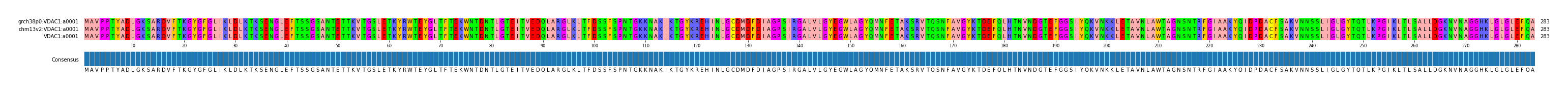 Multiple Alignments (by translate haplotype similarity)