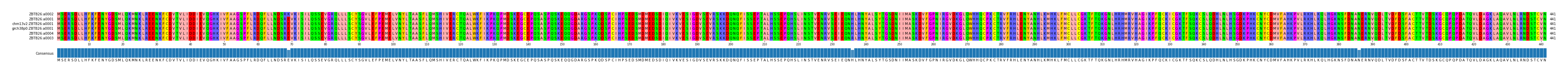 Multiple Alignments (by translate haplotype similarity)