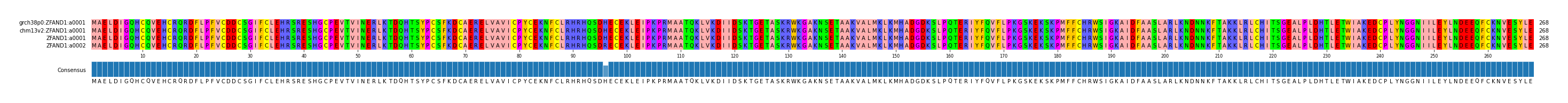 Multiple Alignments (by translate haplotype similarity)