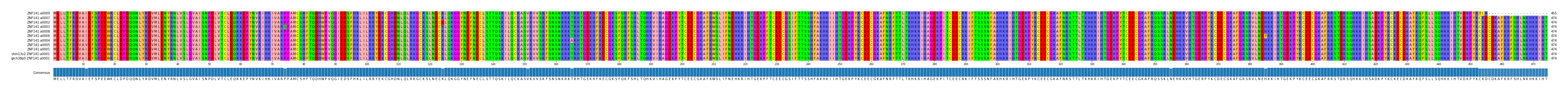 Multiple Alignments (by translate haplotype similarity)