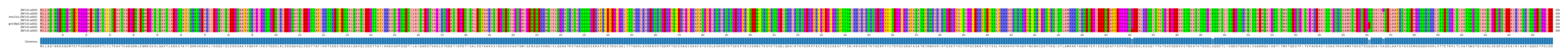 Multiple Alignments (by translate haplotype similarity)