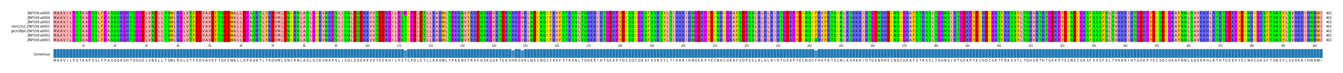 Multiple Alignments (by translate haplotype similarity)