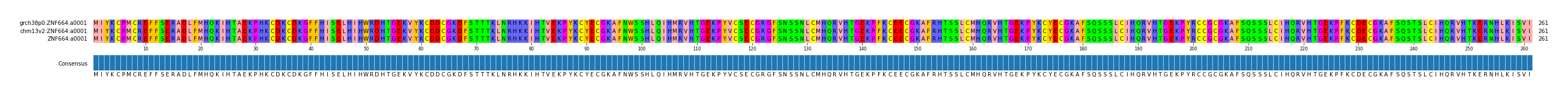 Multiple Alignments (by translate haplotype similarity)