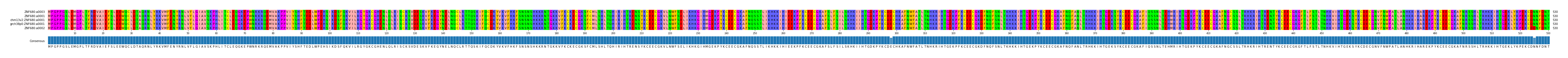 Multiple Alignments (by translate haplotype similarity)