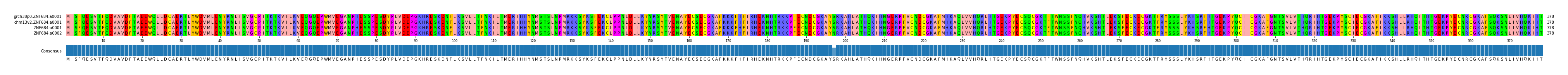Multiple Alignments (by translate haplotype similarity)