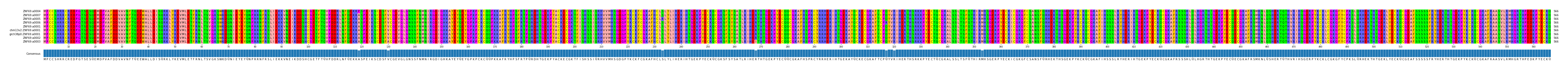 Multiple Alignments (by translate haplotype similarity)