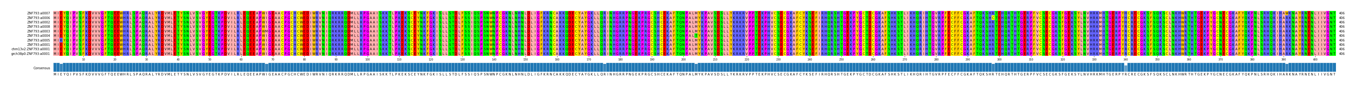 Multiple Alignments (by translate haplotype similarity)