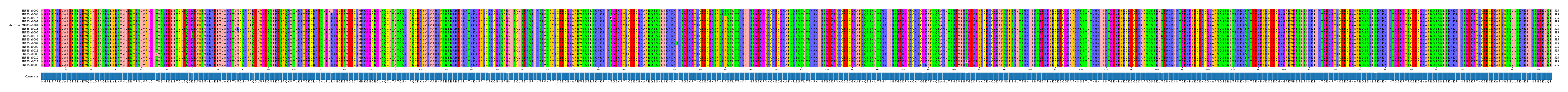Multiple Alignments (by translate haplotype similarity)