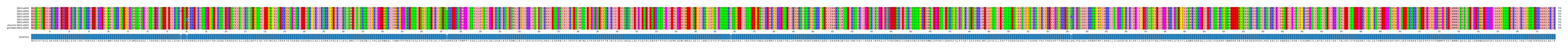 Multiple Alignments (by translate haplotype similarity)